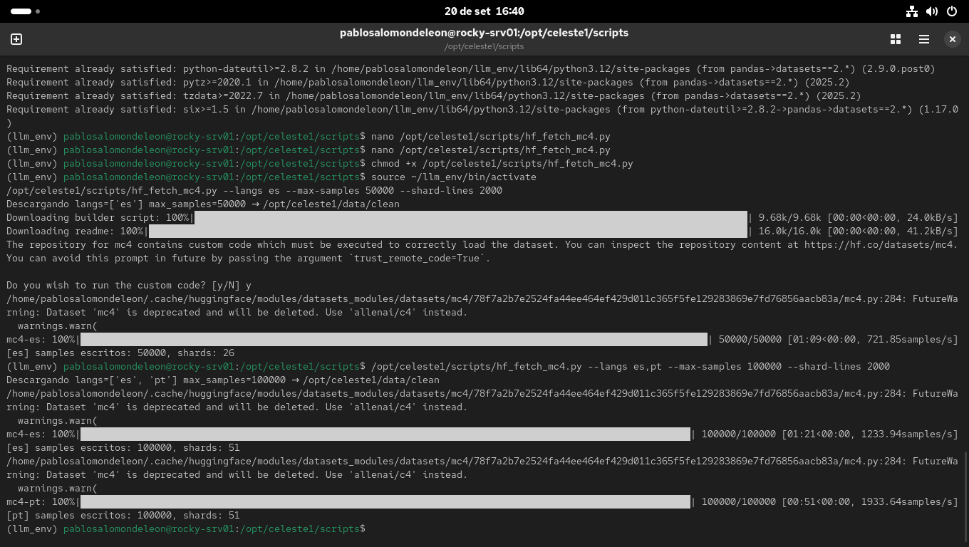 Hito #03: Datos preparados